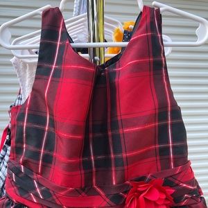 Holiday red dress
